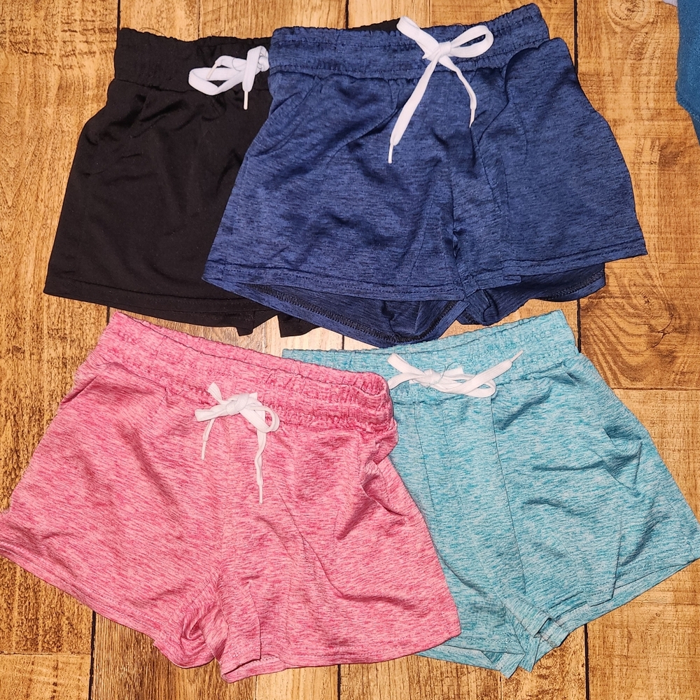 Real Essentials Girls Shorts bundle of 4 shorts size XS